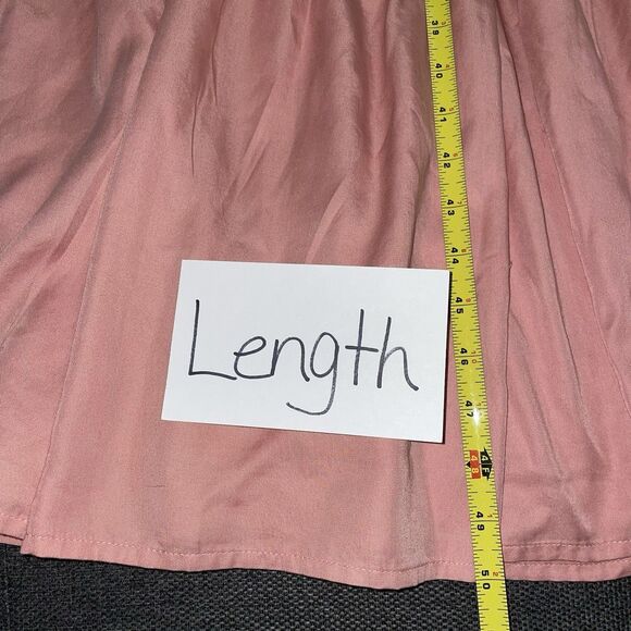 NEW The Drop Britt Tiered Maxi Tent Dress Rosette Mauve‎ Pink X-Small XS Boho - Picture 8 of 10